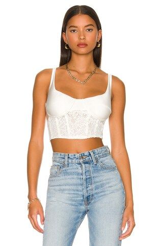 AFRM Simi Top in Ivory from Revolve.com | Revolve Clothing (Global)