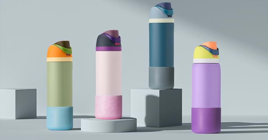 Owala FreeSip Insulated Stainless Steel Water Bottle with Straw, BPA-Free Sports Water Bottle, Gr... | Amazon (US)