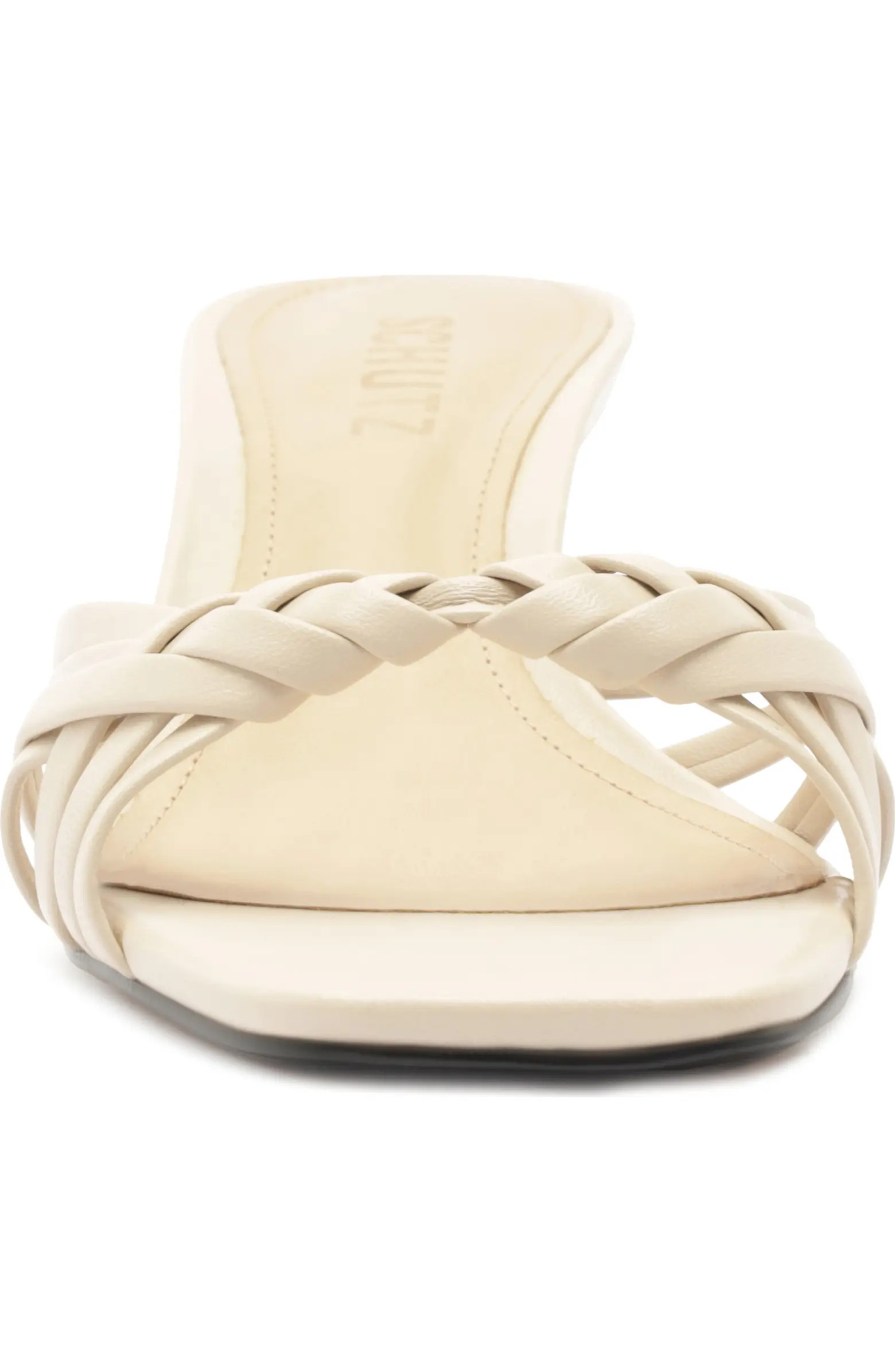 Tara Interlaced Slide Sandal (Women) | Nordstrom