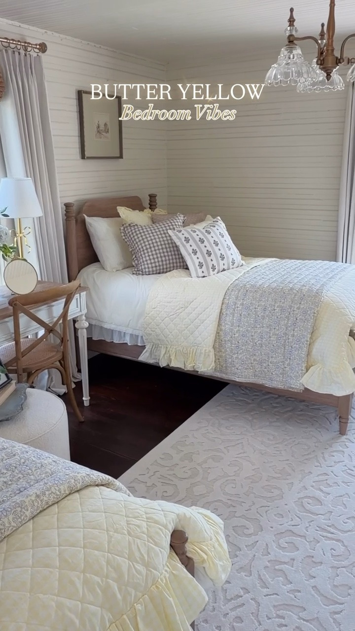 Yellow on yellow 😍 obsessed with our new bedding launch!!

#LTKSeasonal #LTKHome