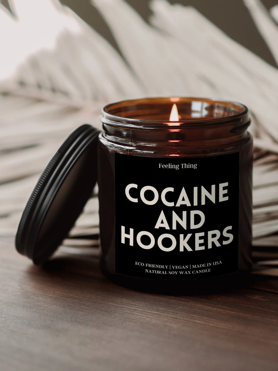 Smells Like Cocaine & Hookers, Funny Candle Gift, Funny Gift For Birthday, Adult Candle, Best Fri... | Etsy (US)