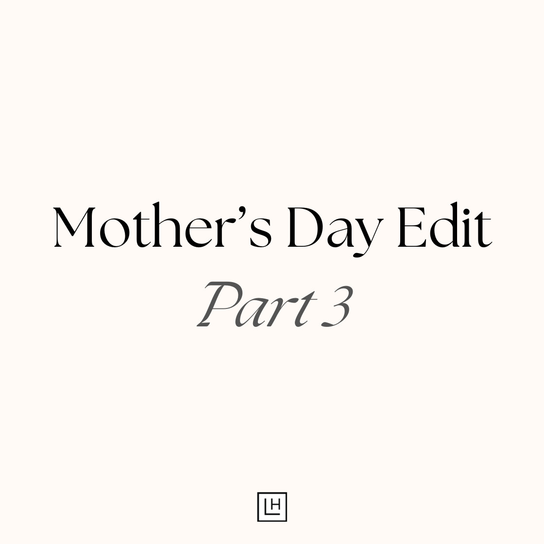 Enjoy part 3 of 3 of my Mother's Day Edit!
 

 #LTKGiftGuide #LTKSeasonal #LTKStyleTip