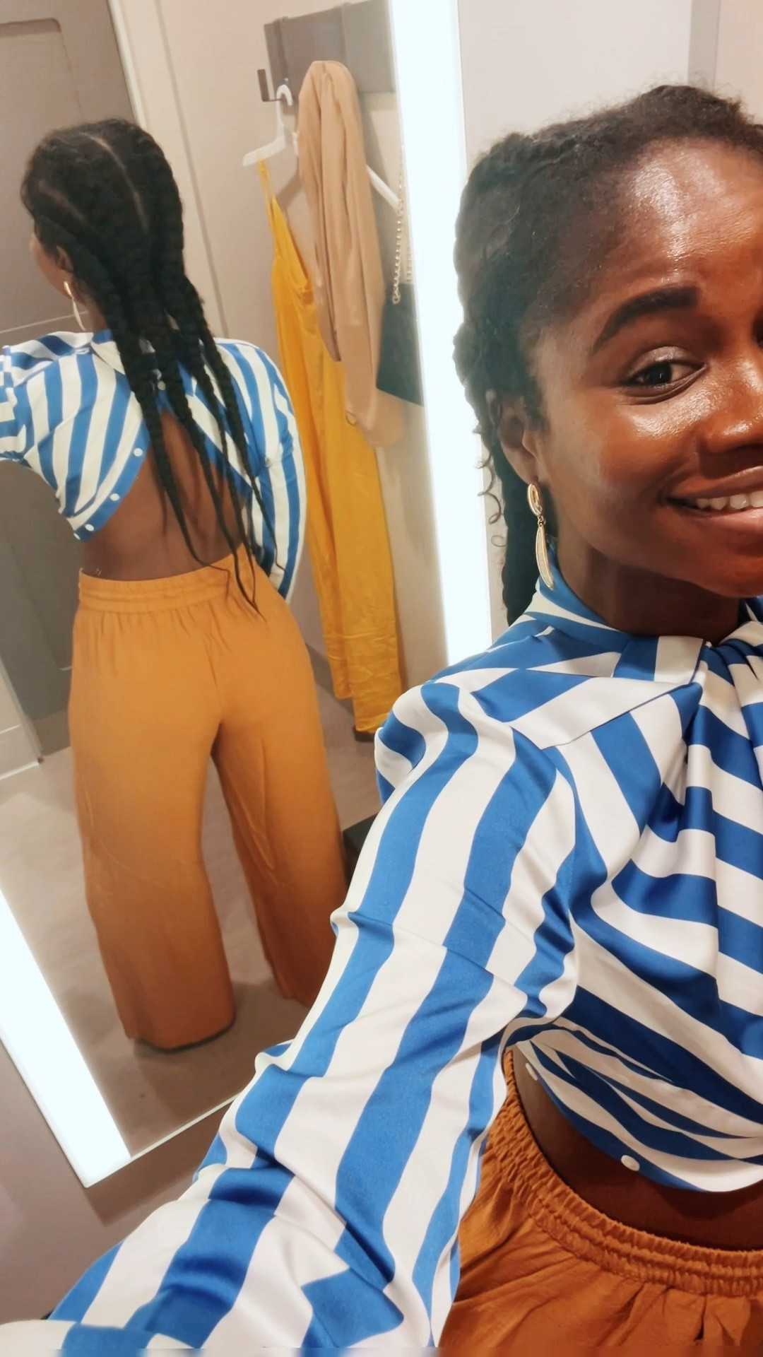 A closet MUST HAVE! This shirt so so beautiful and the color POPS. It comes in different colors and is one that can be worn in different ways. See video #targetFinds #Summersale

#LTKSaleAlert #LTKSummerSales #LTKVideo