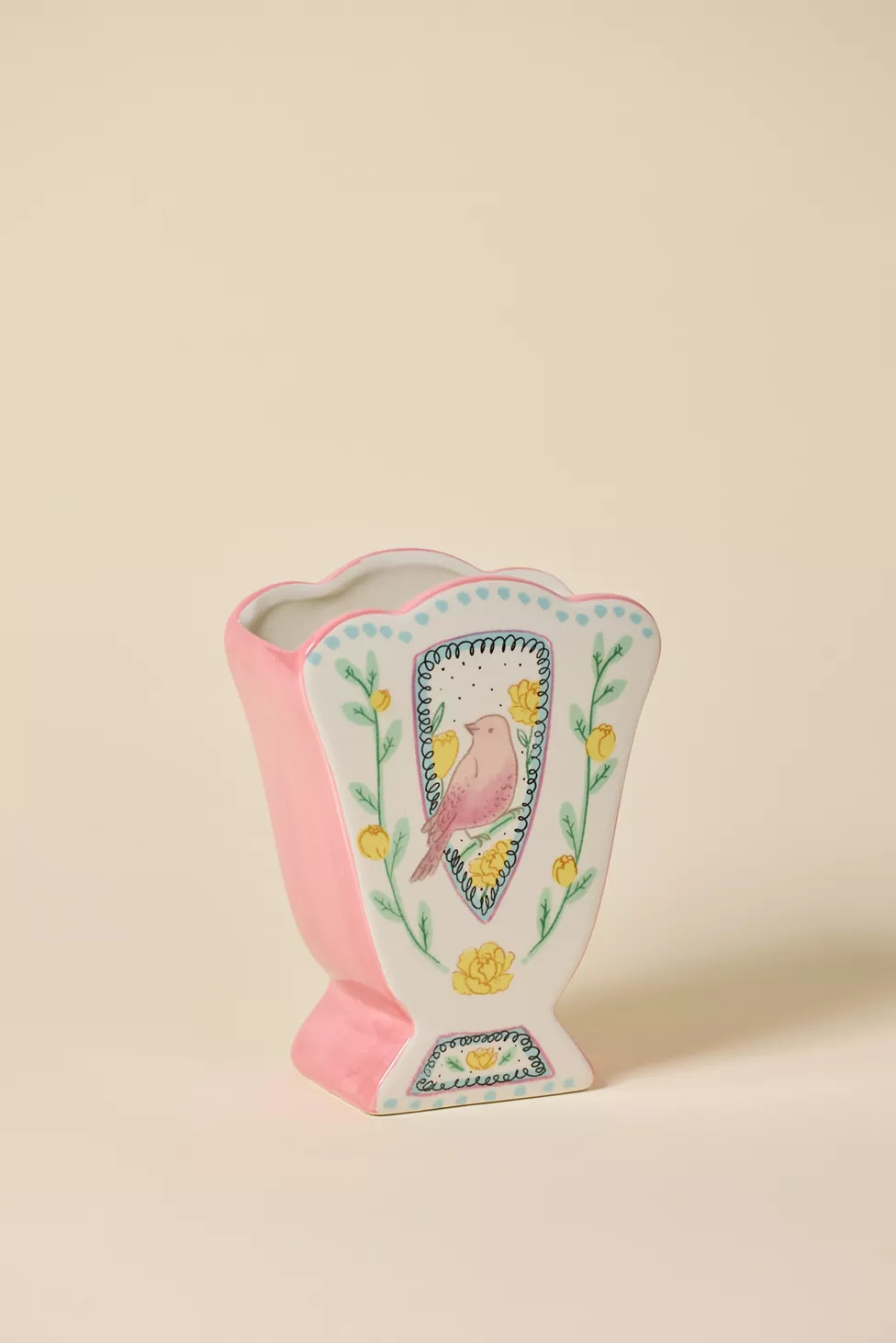 Ceramic Fan Vase | Urban Outfitters (US and RoW)