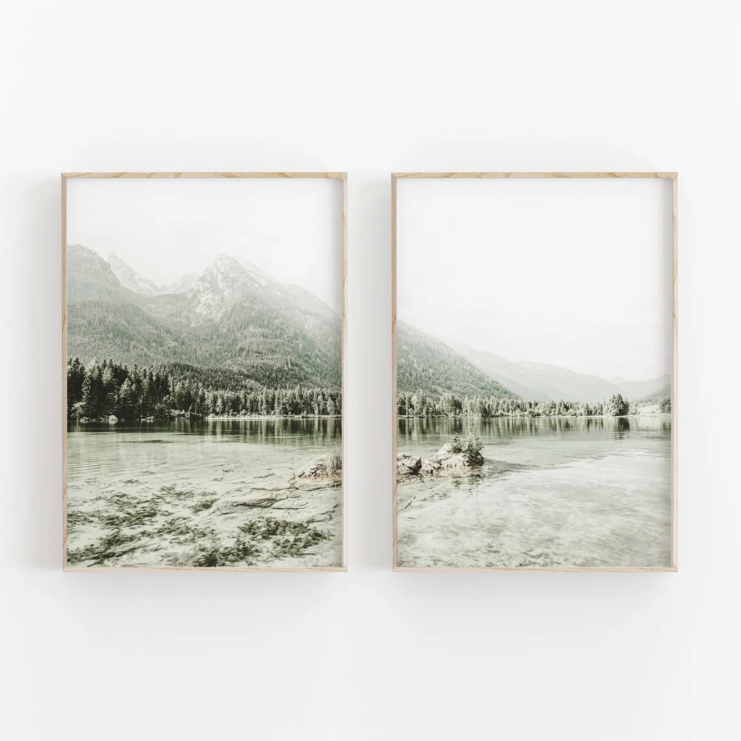 Nature Art Print Set of 2, Photography, Instant Art, INSTANT DOWNLOAD, Photography Art, Modern Mi... | Etsy (US)