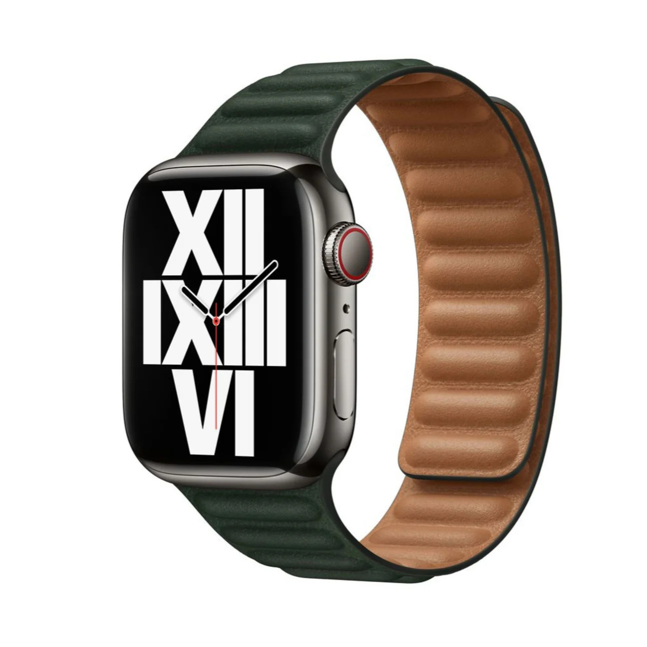 Smart Watch Band- Microfiber Leather Link Style | The Watch Edit