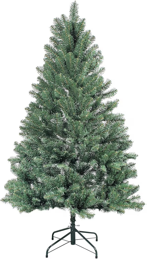 Premium Hinged Artificial Christmas Tree, 4 FT, Green, 320 Branch Tips, Solid Metal Stand | Amazon (CA)