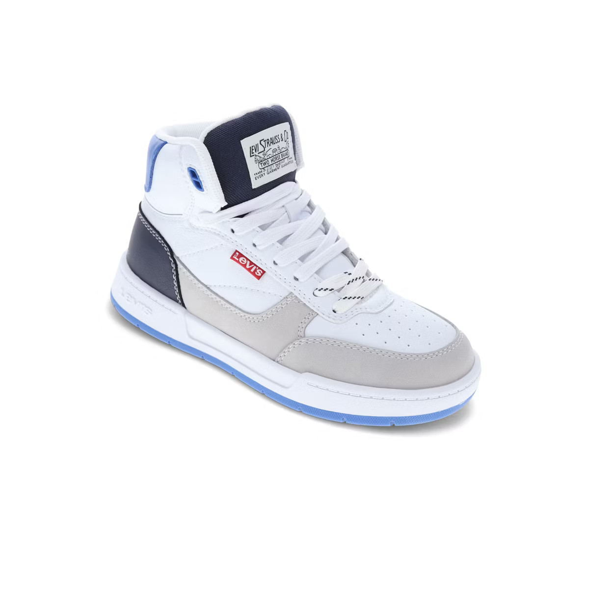 Levi's Kids Venice Synthetic Leather Casual Hightop Sneaker Shoe | Target