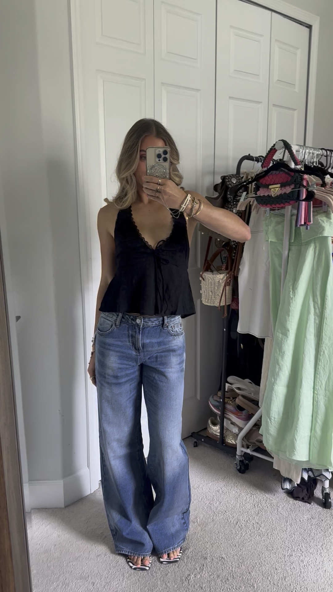 PacSun outfit! My top is PacSun size XS Beverly and Beck Zara Halter Top and my jeans are Pacsun Casey low rise baggy jeans size 25. 

#lowrisejeans #lowrisebaggyjeans #pacsun #pacsunjeans #pacsundenim #denimjeans #pacsunhaul #pacsunfinds #denimtryon #jeanstryon #lowrisedenim #lowrisejeansarecute pacsun, pacsun denim, pacsun jeans, denim jeans, blue jeans, low rise jeans, low rise pants, trendy fashion, trendy outfits

#LTKFindsUnder50 #LTKSaleAlert #LTKU