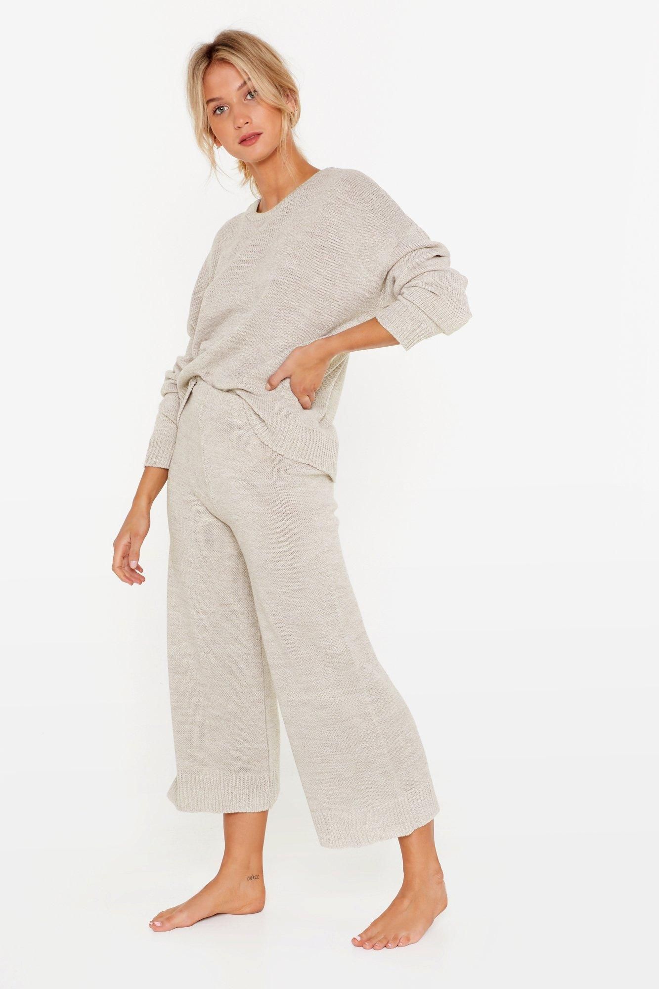 You've Met Your Match Knitted Sweater and Pants | Nasty Gal (US)