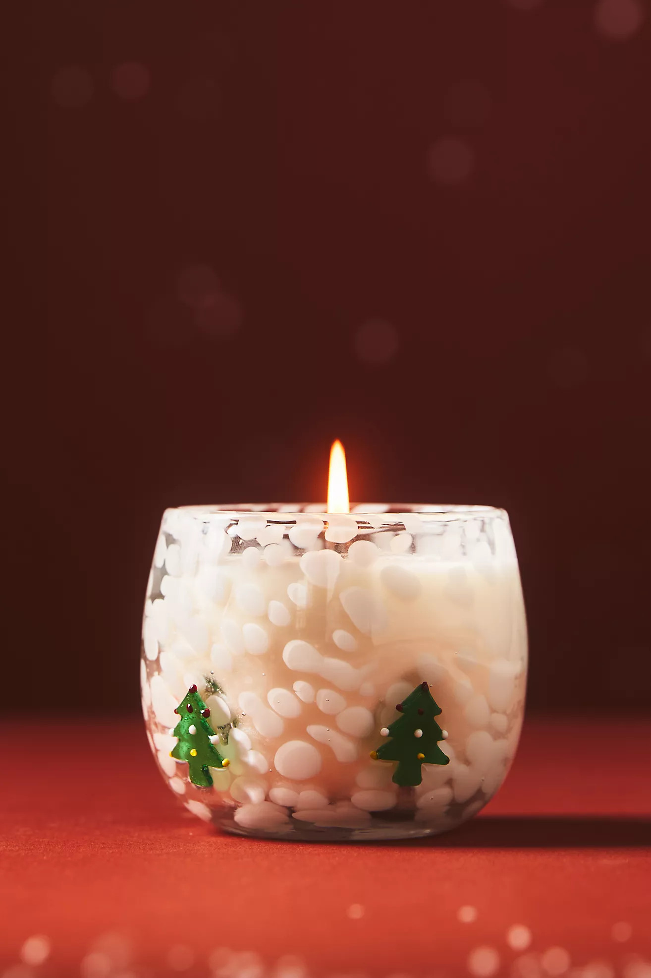 Icon Woody Fresh Balsam & Cedarwood Glass Candle | Anthropologie (US)