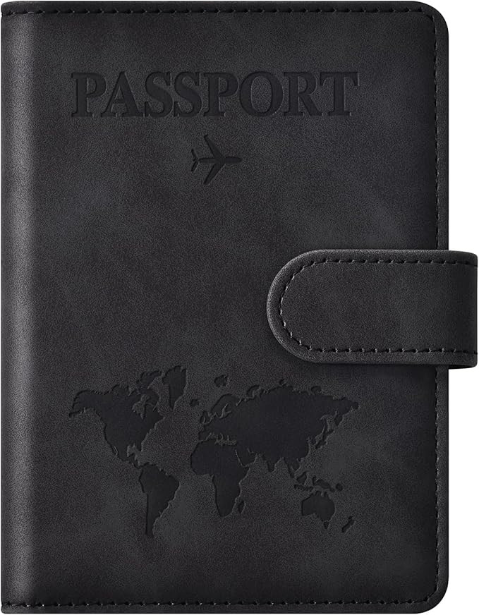 Eoehro Passport Holder for Travel Essentials, Passport Wallet Cover Case for Travel Must Haves Ac... | Amazon (US)