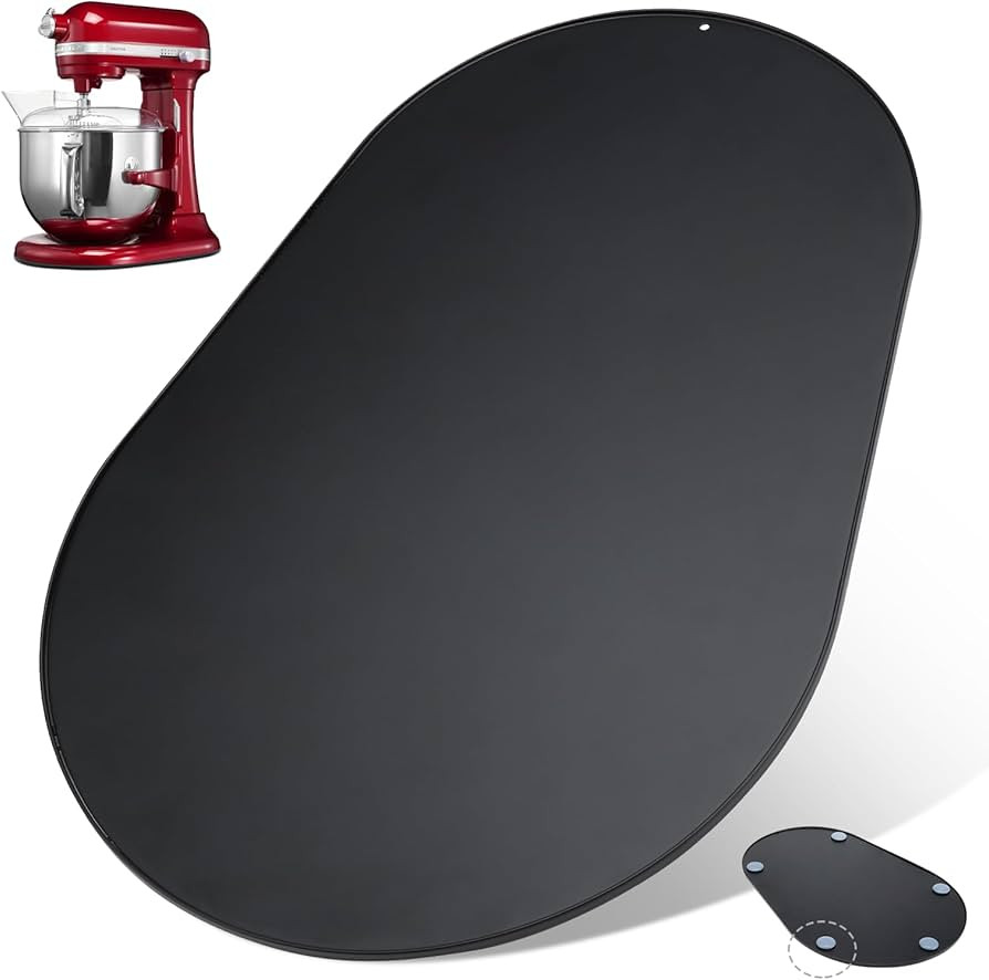 Geckowi Metal Sliding Mat for KitchenAid Stand Mixer 5-8 Qt,Sliding Tray Slide Tray Mixer Mover M... | Amazon (US)