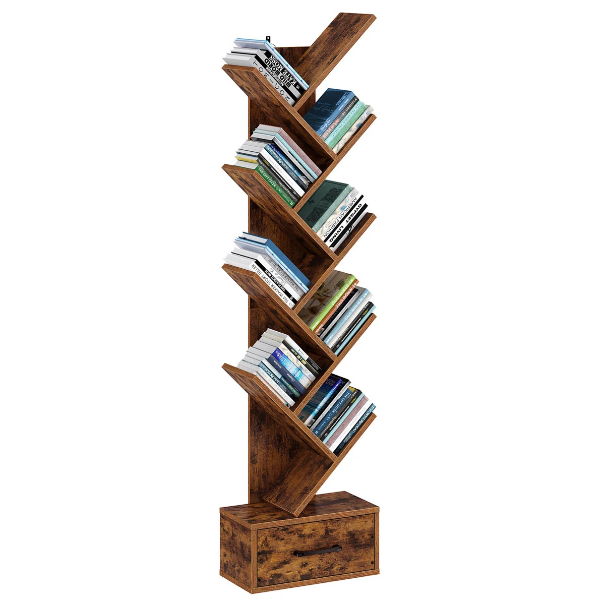 Todi Geometric Storage Bookcase | Wayfair North America