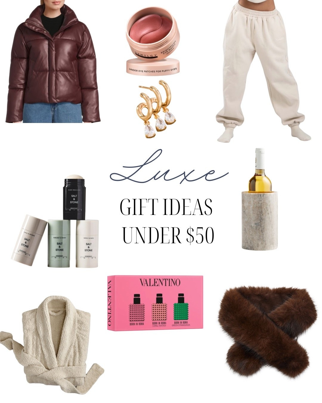 Luxury feeling gifts all under $50!

These are all gifts that will feel way more expensive than they actually are!

Perfect for the woman who has everything!

Gift guide for her under $50!

#LTKFindsUnder50 #LTKGiftGuide #LTKHoliday
