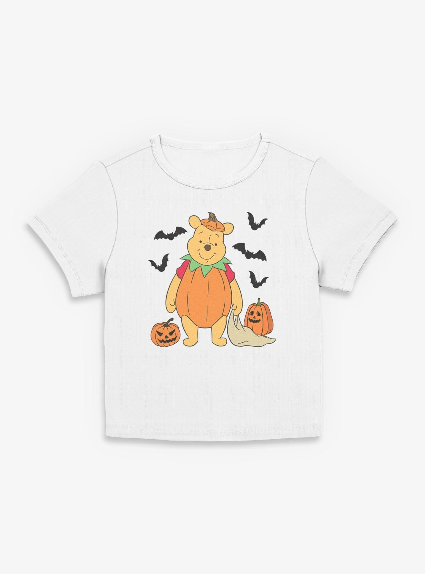 Disney Winnie The Pooh Spooky Pumpkin Pooh Women Baby T-Shirt | BoxLunch