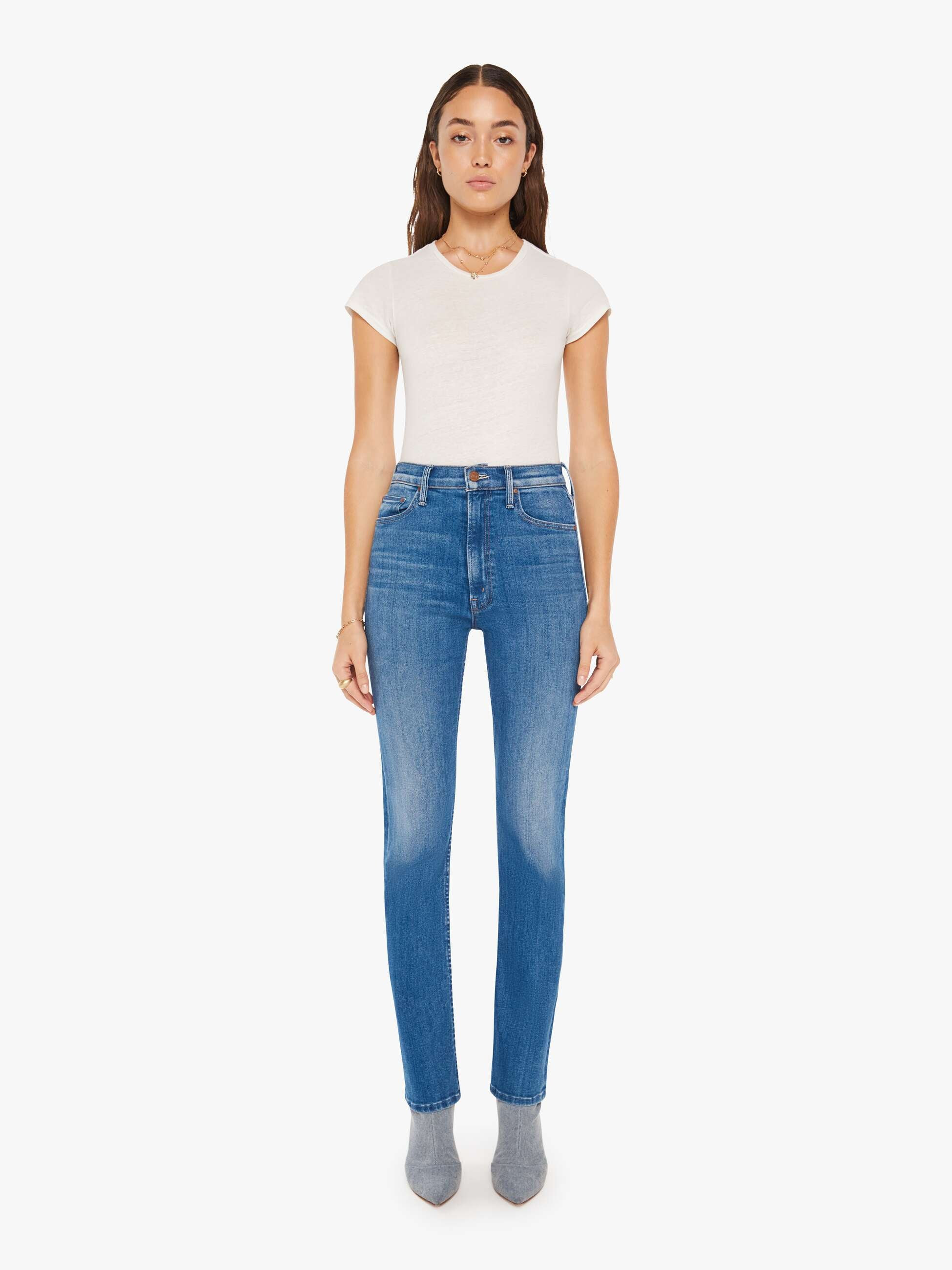 High Waisted Rider Skimp | Mother Denim