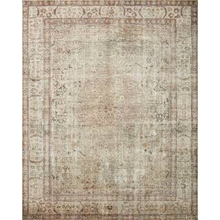 Margot Antique/Moss 2 ft. 6 in. x 7 ft. 6 in. Bohemian Vintage Printed Plush Runner Rug | The Home Depot