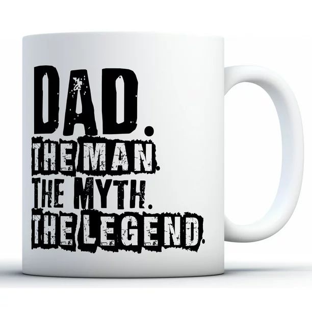 Awkward Styles Dad The Man The Myth The Legend Coffee Mug Dad Mugs for Father's Day Daddy Travel ... | Walmart (US)