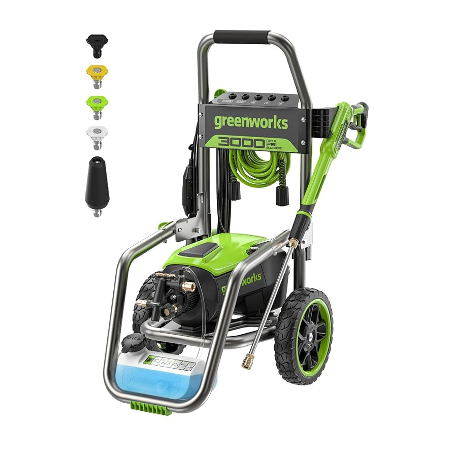 Greenworks Pro Brushless 3000 PSI (CSA Certified) 2.0 GPM Max / 1.1 GPM Electric Pressure Washer ... | Amazon (US)