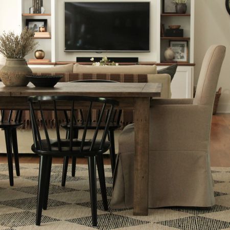 Neutral dining room POV

#LTKhome #LTKunder100 #LTKstyletip