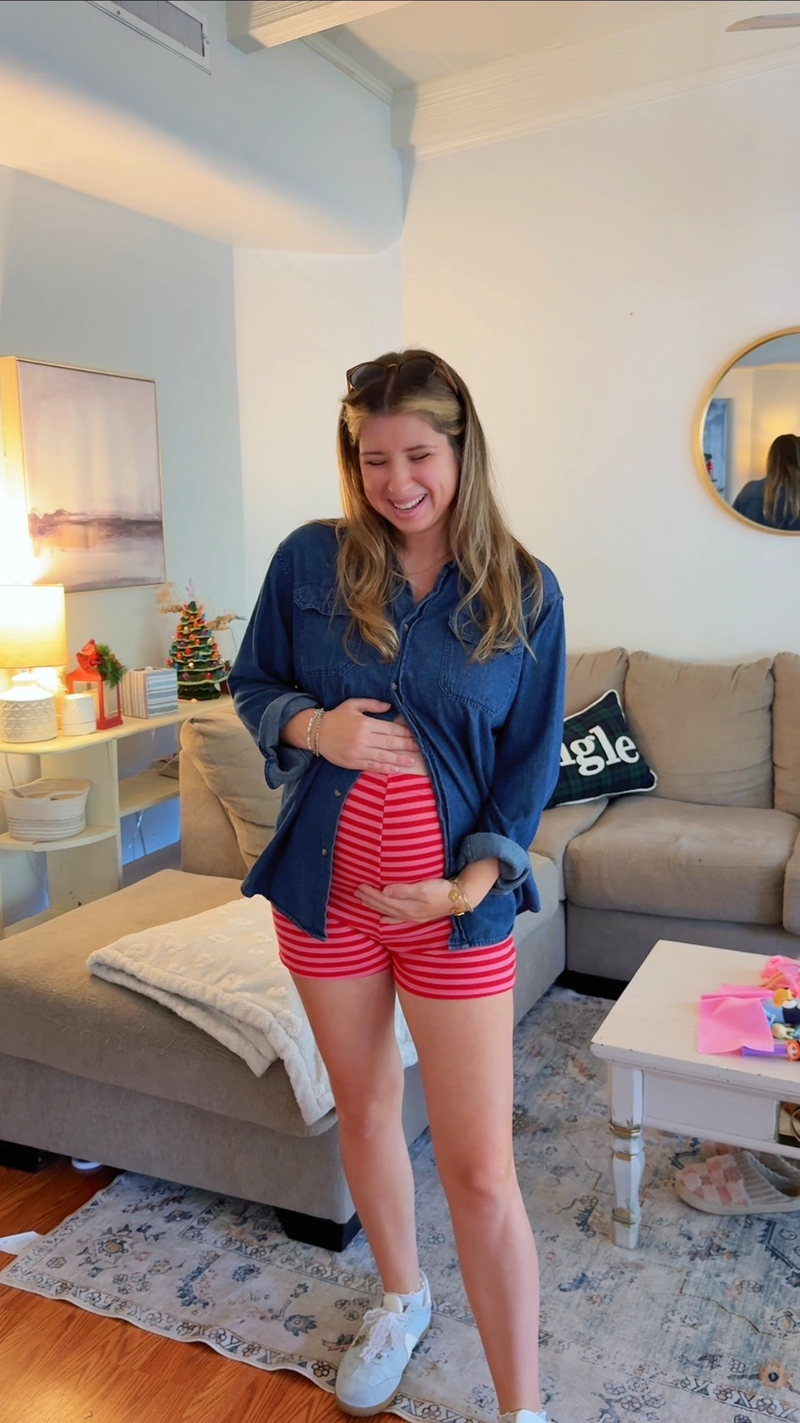 Comfy maternity outfit of the day 🩷 

Pregnancy fashion, ootd, bump fashion


#LTKootd #LTKStyleTip #LTKBump