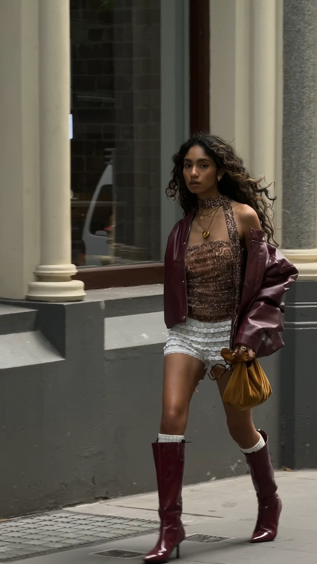 Cherry red + leopard print outfit ❤️

#LTKshoes #LTKstyletip #LTKaustralia
