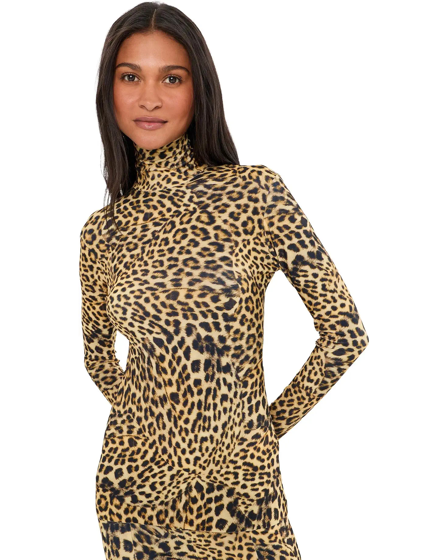 Women's Norma Kamali Slim Fit Long Sleeve Turtle Top | Zappos.com