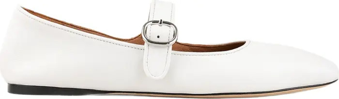 SANDRO Shiny leather ballet flats | Nordstrom | Nordstrom