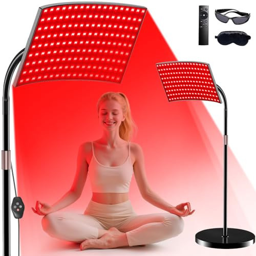 Red Light Therapy for Body Face Infrared Light Therapy for Body with 660nm & 850nm Near Infrared LED Red Light Therapy Large Panel at Home Idea Gift for Women Wife Mom Sister Girlfriend | Amazon (US)