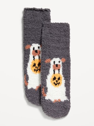 Gender-Neutral Printed Cozy Socks for Kids | Old Navy (US)