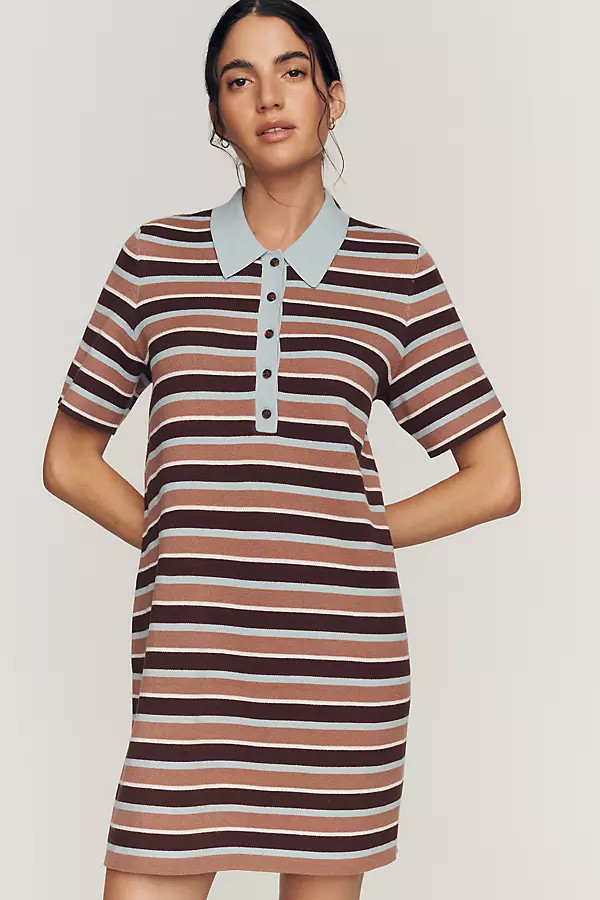 Pollie Mini Swing Sweater Dress | Anthropologie (US)