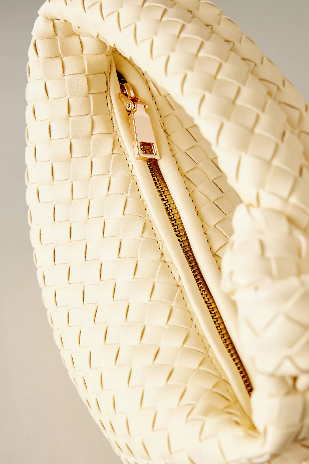 Melie Bianco Larissa Woven Faux-Leather Shoulder Bag | Anthropologie (UK)