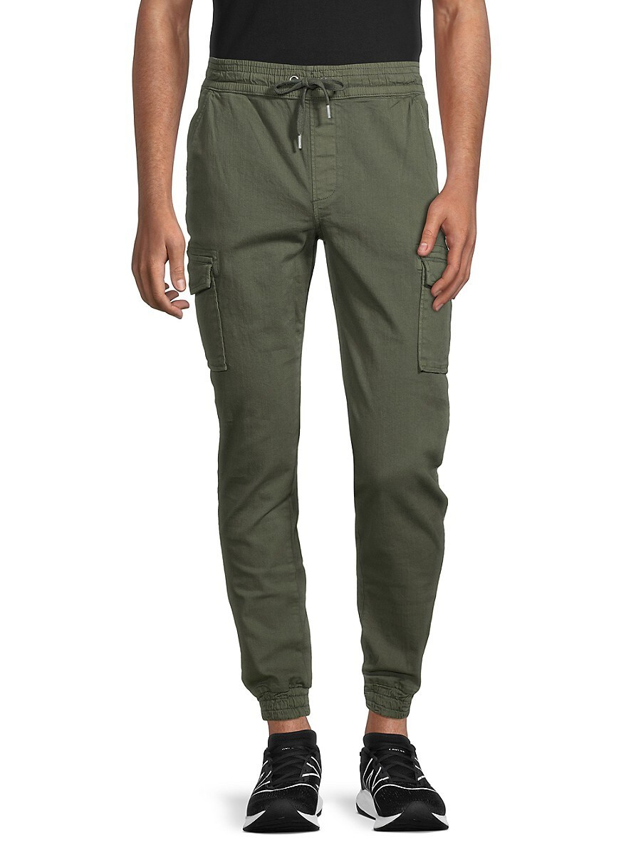BOLONGARO TREVOR Men's Skinny-Fit Cargo Joggers - Green - Size S | Saks Fifth Avenue OFF 5TH
