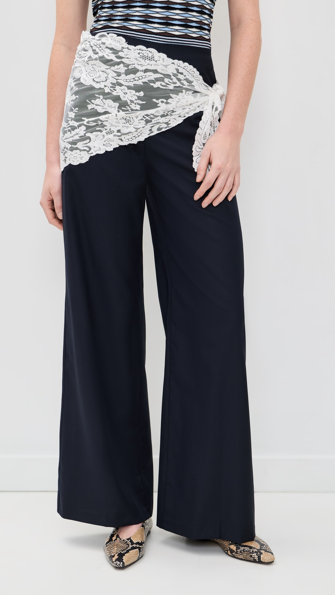 Fiora Tropical Wool Trousers | Shopbop