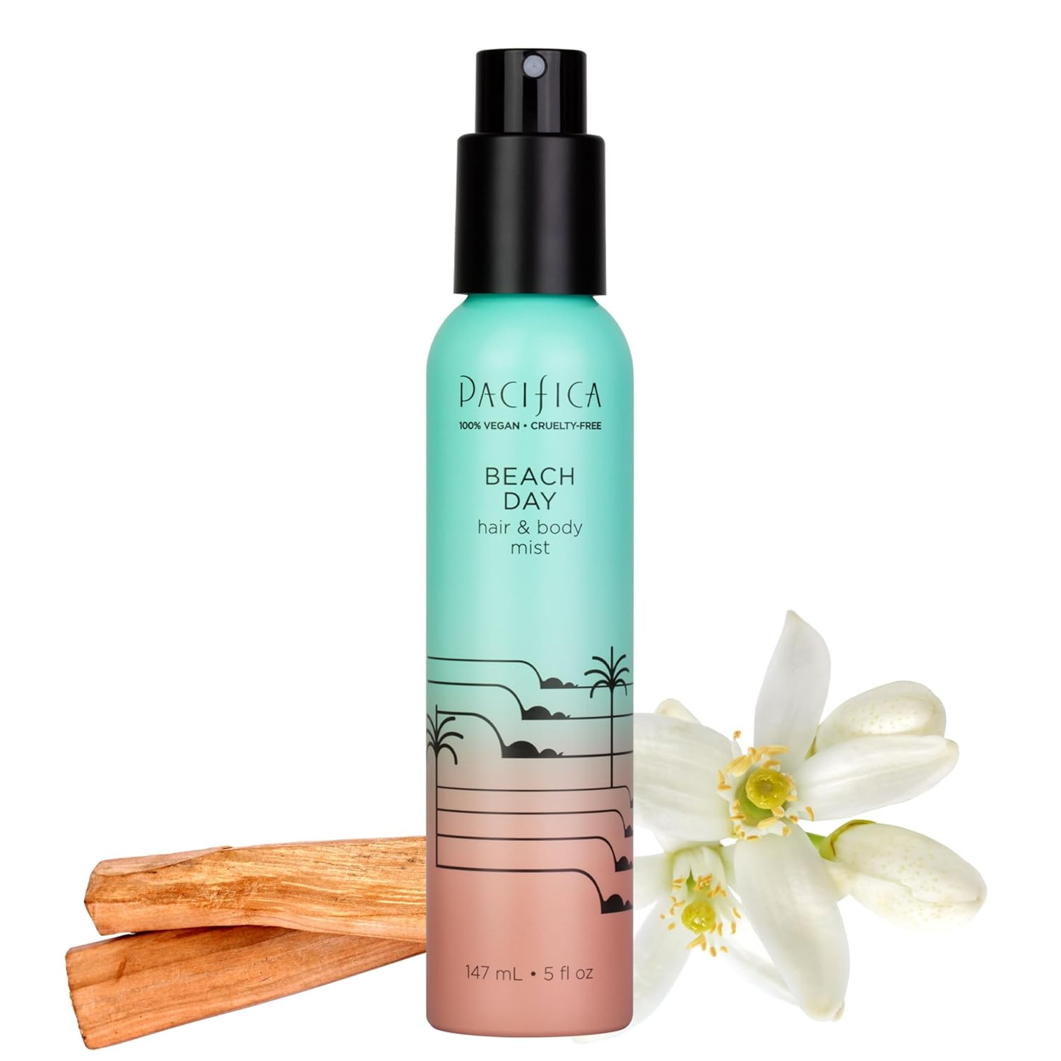 Pacifica Beach Day Hair Mist Perfume & Full Body Spray for Women - Body Mist Fragrance w/Bergamot... | Amazon (US)