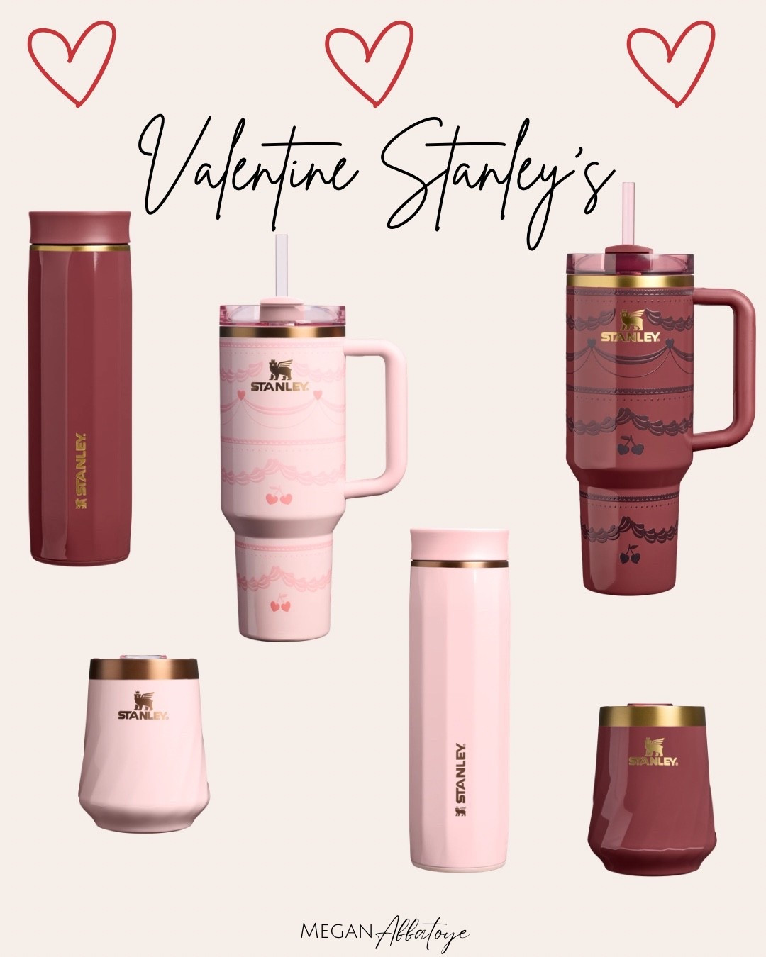 The new Valentine collection from Stanley, perfect for friends or teachers! ♥️🩷