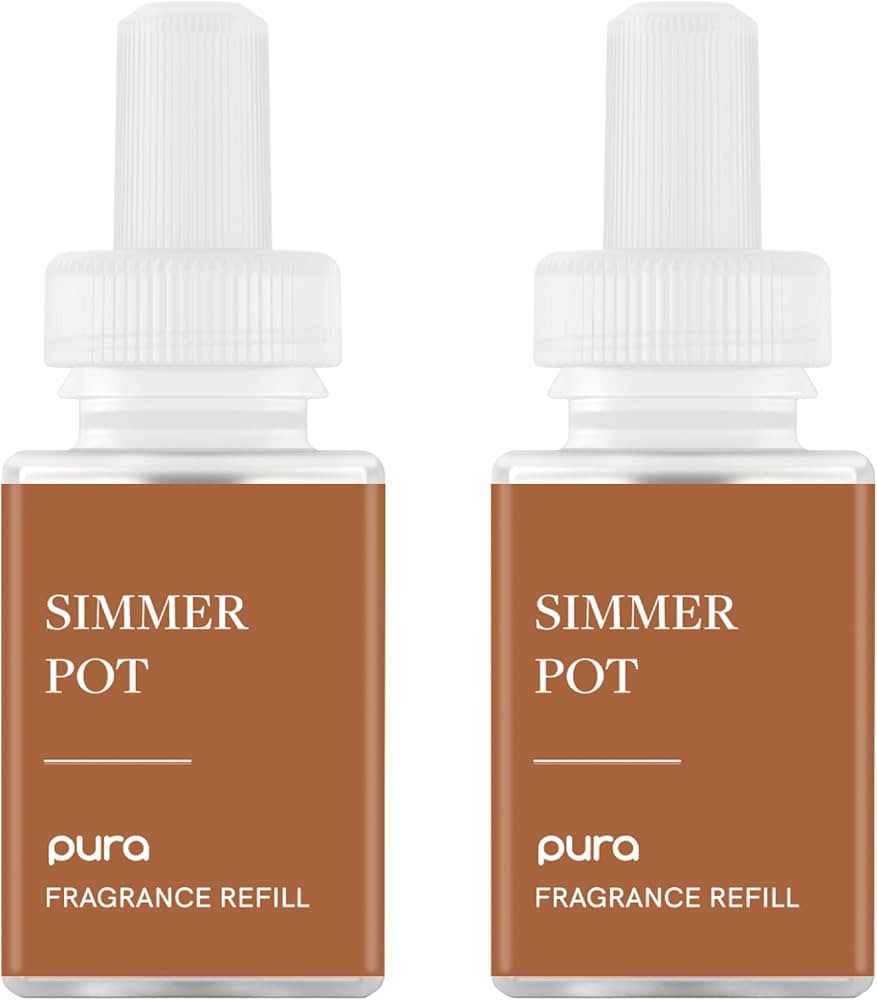 Pura Home Diffuser Refill, 2 Pack, Simmer Pot | Amazon (US)