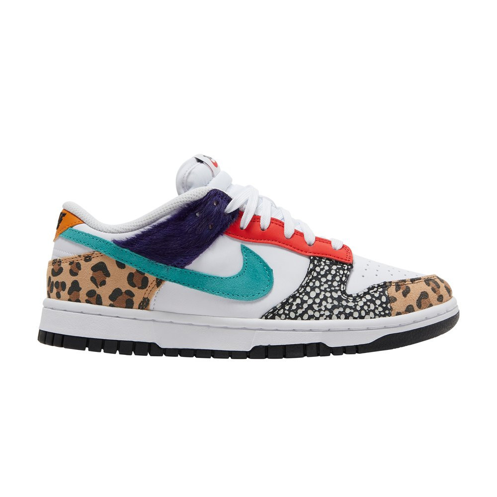 Nike Wmns Dunk Low SE 'Safari Mix' | White | Women's Size 5.5 | GOAT