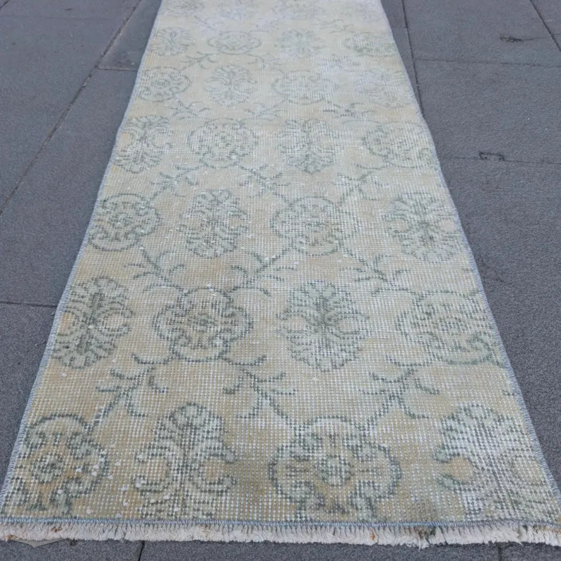 2x4 Vintage Turkish Mini Runner Rug: 1.64 X 3.94 Small Boho Handmade Rug - Etsy | Etsy (US)