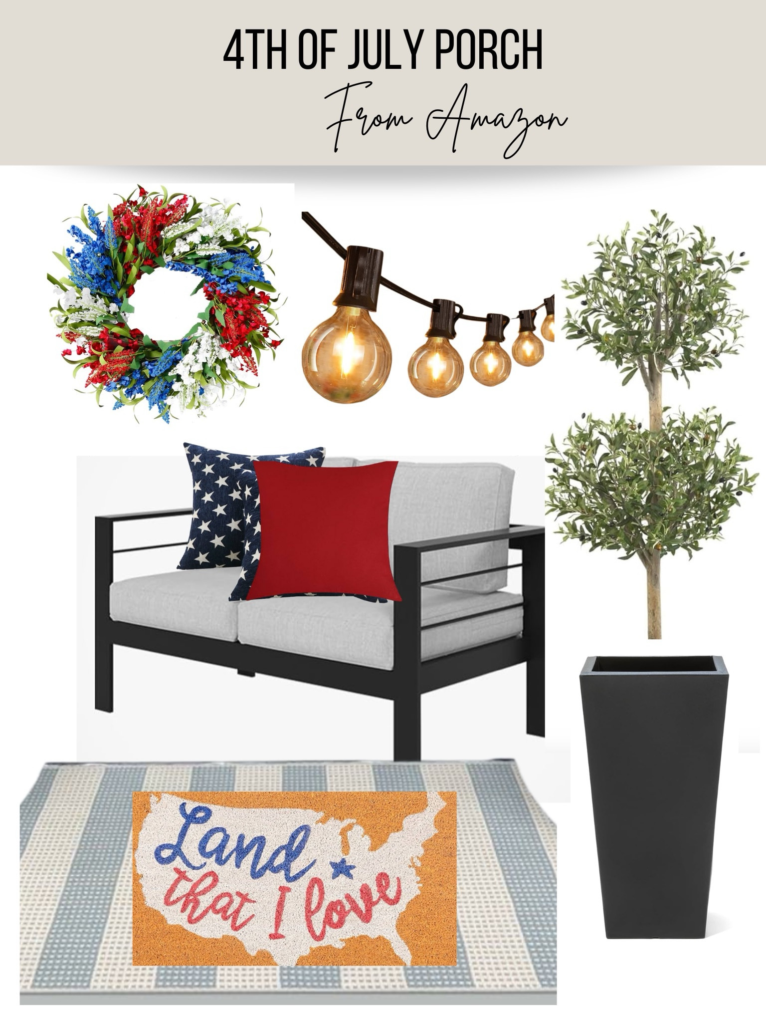 4th of July porch decor

Amazon finds
Red white and blue

#LTKSeasonal #LTKStyleTip #LTKHome