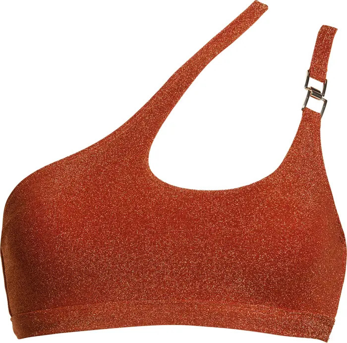 One-Shoulder Cutout Bikini Top | Nordstrom