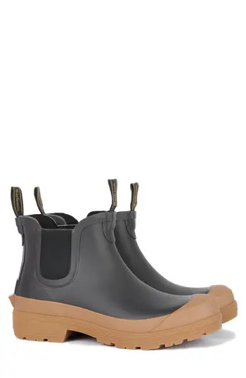 Barbour Storm Chelsea Rain Boot in Brown at Nordstrom Rack, Size 13 | Nordstrom Rack