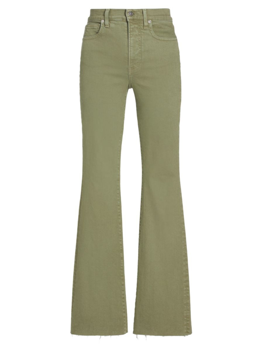 Cameron Bootcut Raw-Edge Jeans | Saks Fifth Avenue