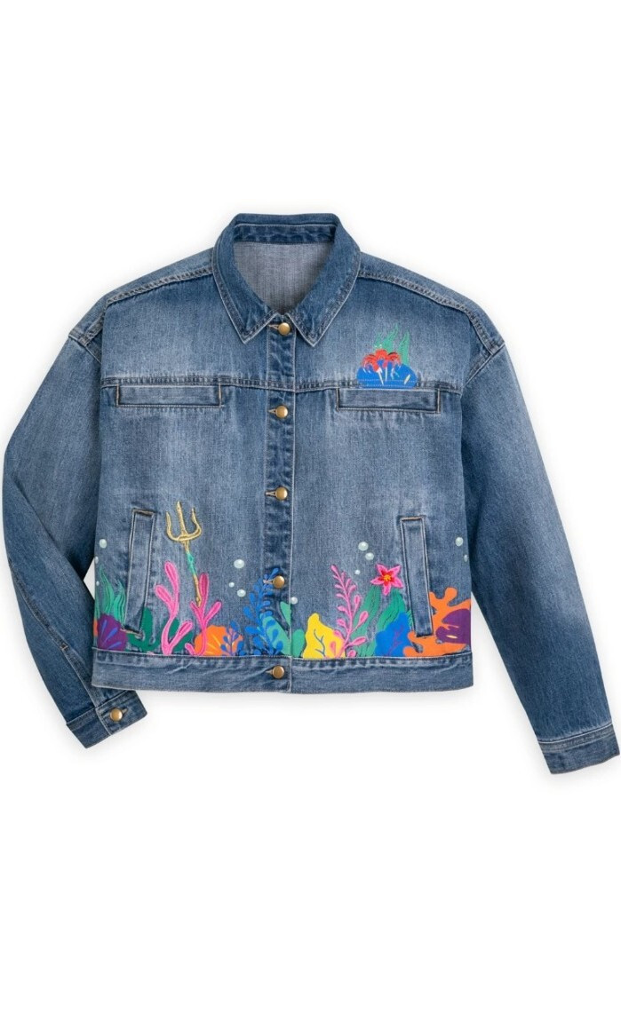 Disney Store The Little Mermaid Denim Jacket for Women. NWT. M | eBay | eBay US