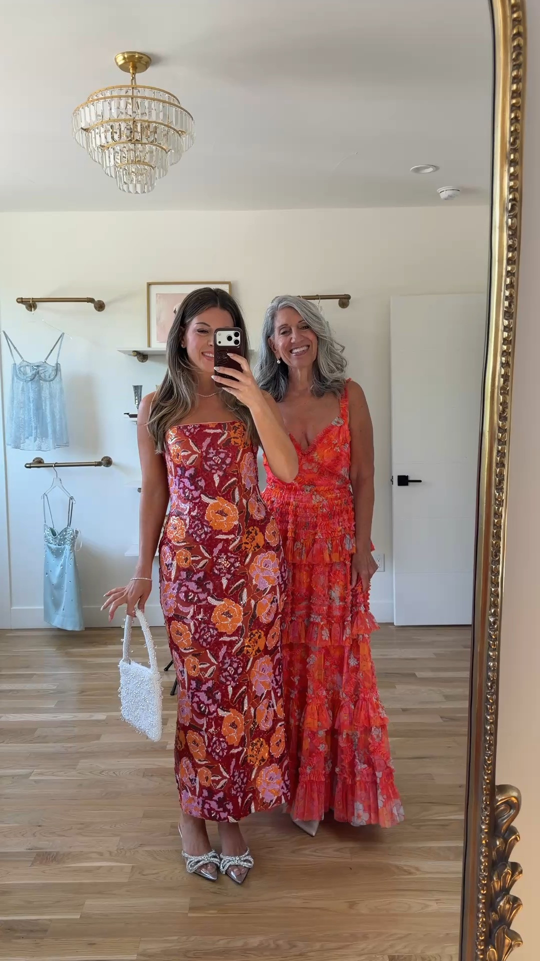 Mom and me wedding guest and formal event dresses  

electric picks: emerson20
divi: emerson15

Wearing my usual smalls/2
Mom sized down to a 4 

Wedding guest
Formal event
Black tie
Floral
Metallic
Pleated
Mother of the bride
Special occasion

#LTKSeasonal #LTKWedding #LTKootd