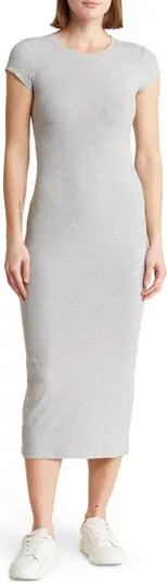 Elodie Cap Sleeve Ribbed Midi Dress | Nordstromrack | Nordstrom Rack