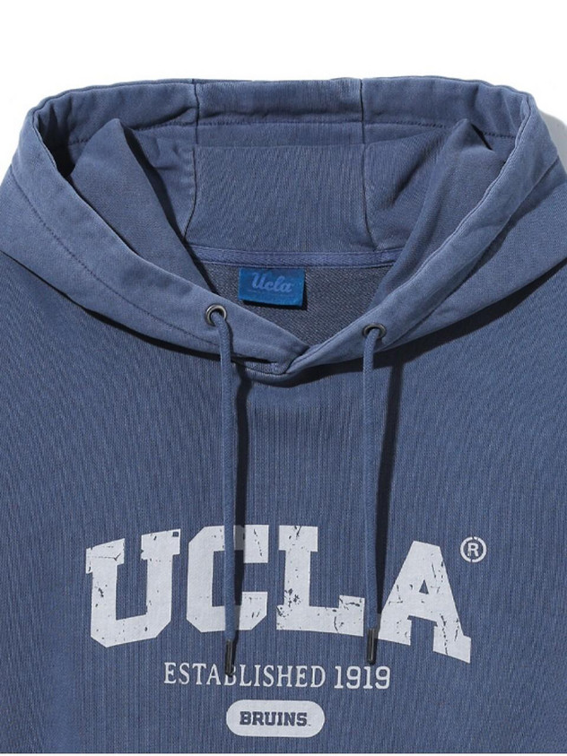 UCLA Pigment Small Logo Oversized Fit Hooded | W Concept (US)