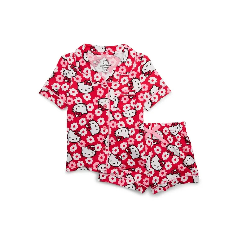 Character Toddler Girl Super Soft Pajama Coat Set, 2-Piece, Sizes 2T-5T | Walmart (US)