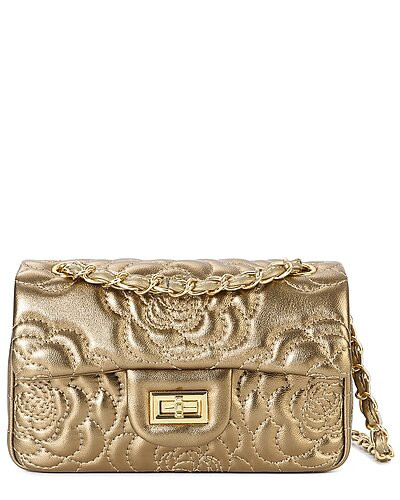 Quilted Leather Crossbody | Gilt & Gilt City